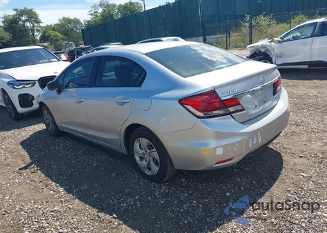 2014 Honda Civic Lx из США, поврежденный, VIN 2HGFB2F53EH516781